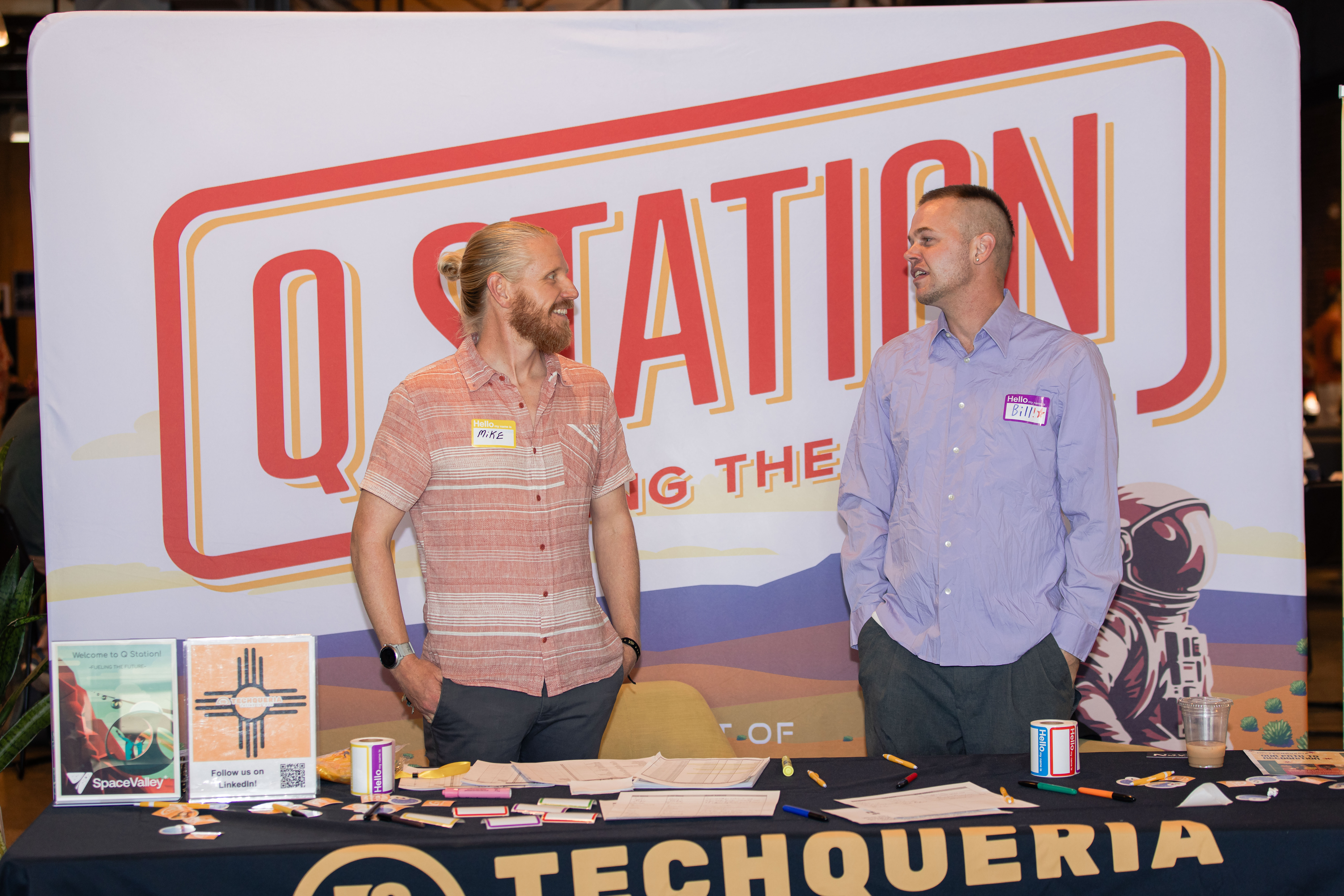 Exhibition hall at TechFest